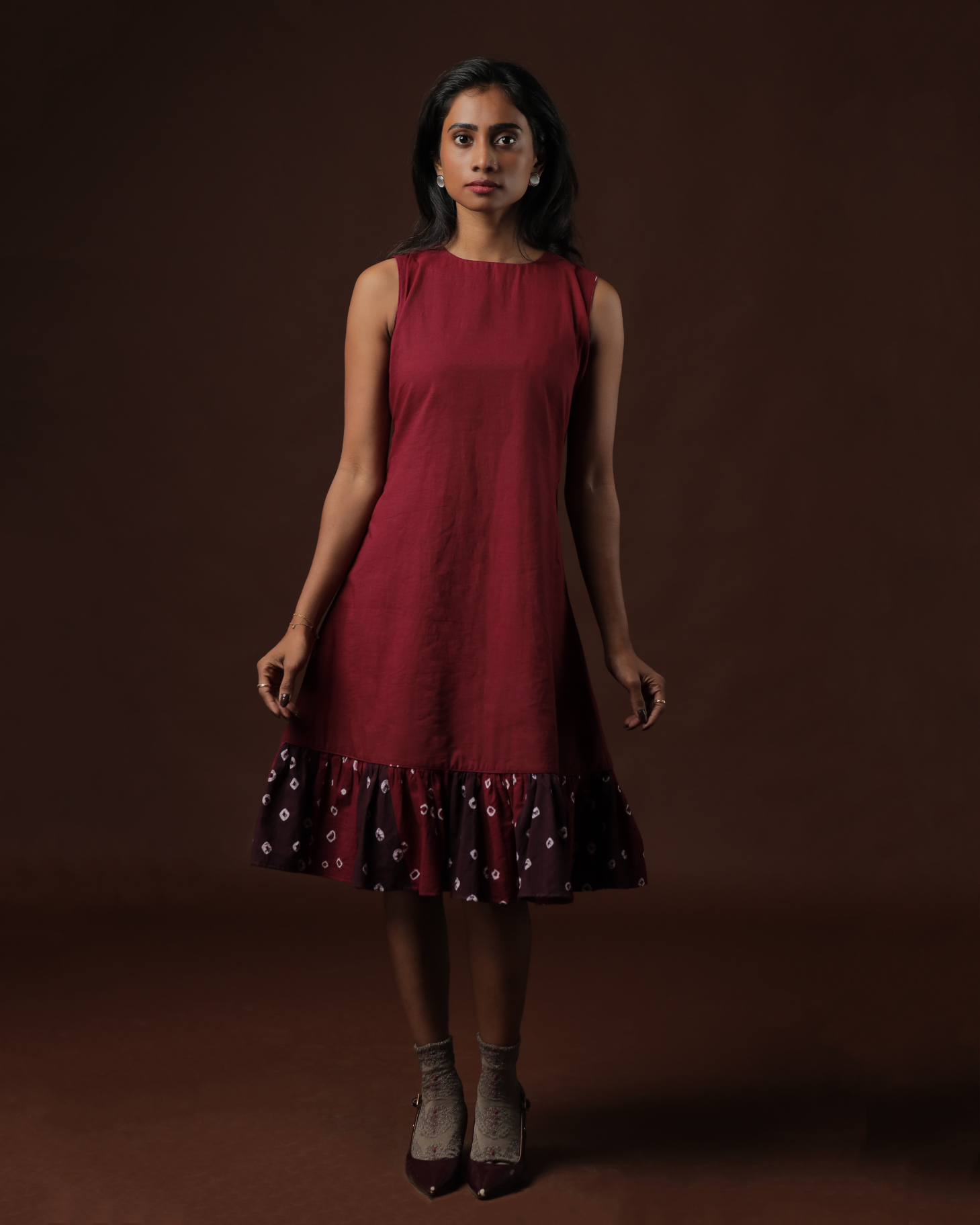 Raga A-line Ruffle Dress