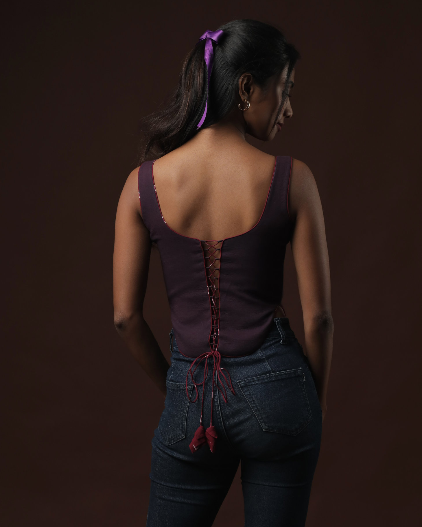 Raga Temple Patchwork Corset Top