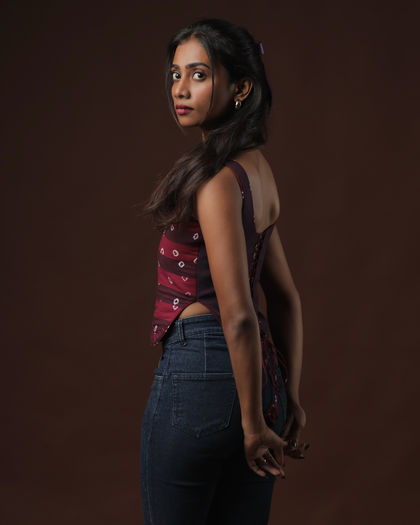 Raga Temple Patchwork Corset Top