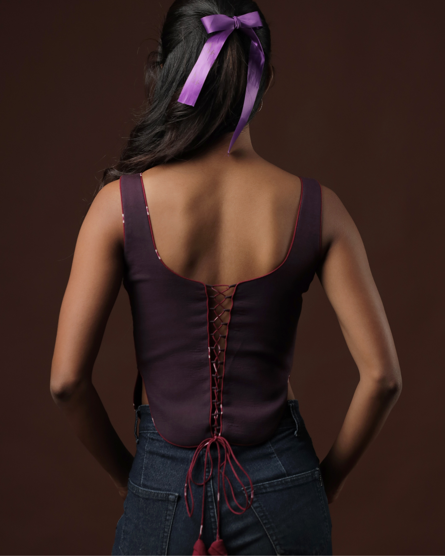 Raga Temple Patchwork Corset Top