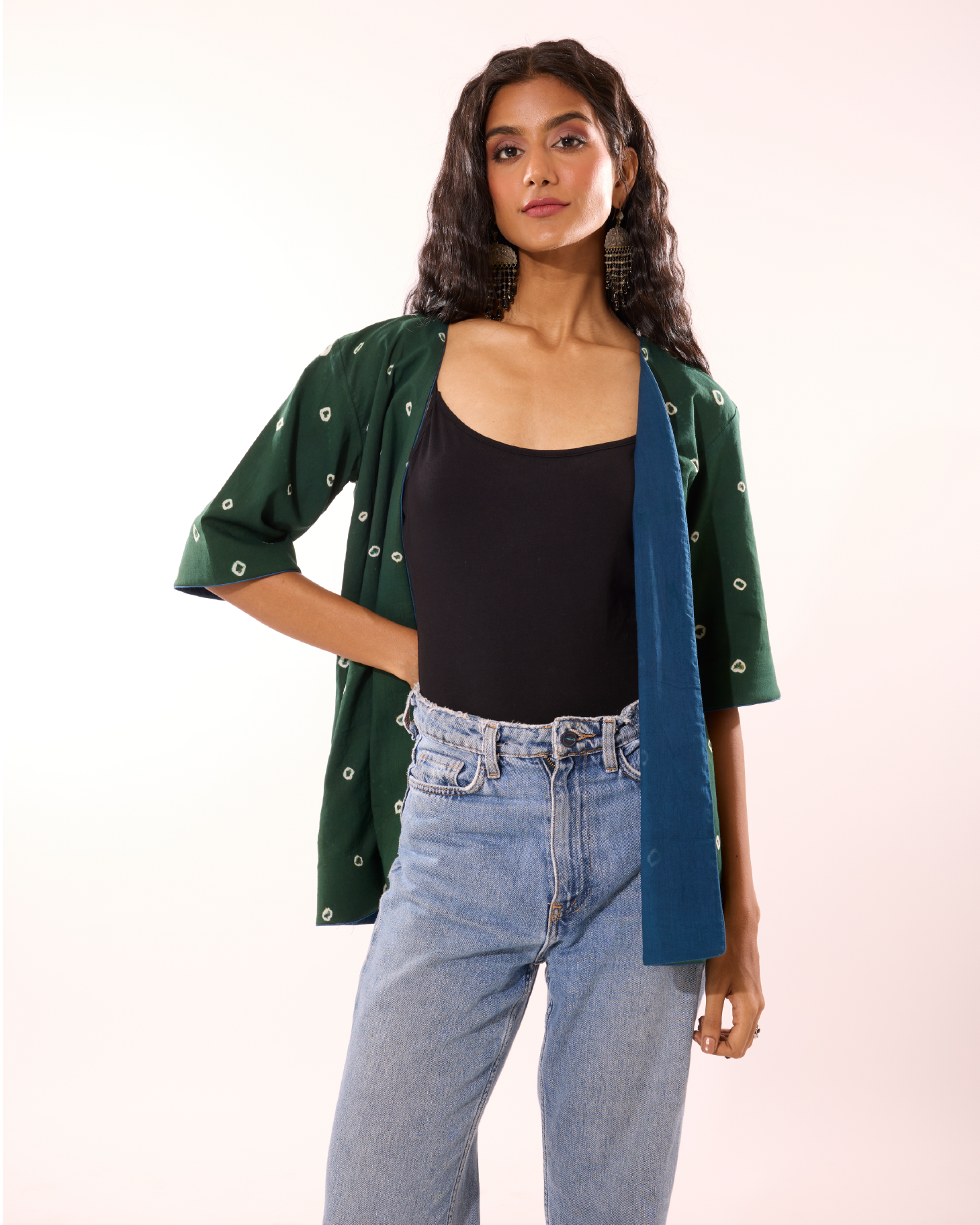 Vaagai Reversible Boyfriend Jacket